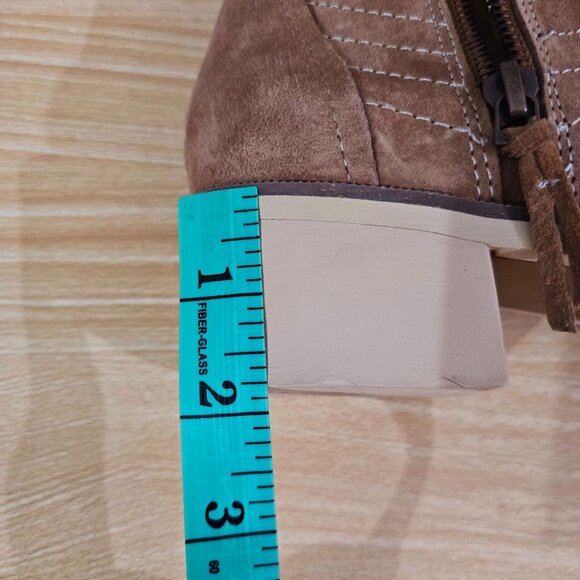 Reef Voyage Low Ankle Bootie Womens Boot Brown Leather Shoe Size 11 - Picture 13 of 14